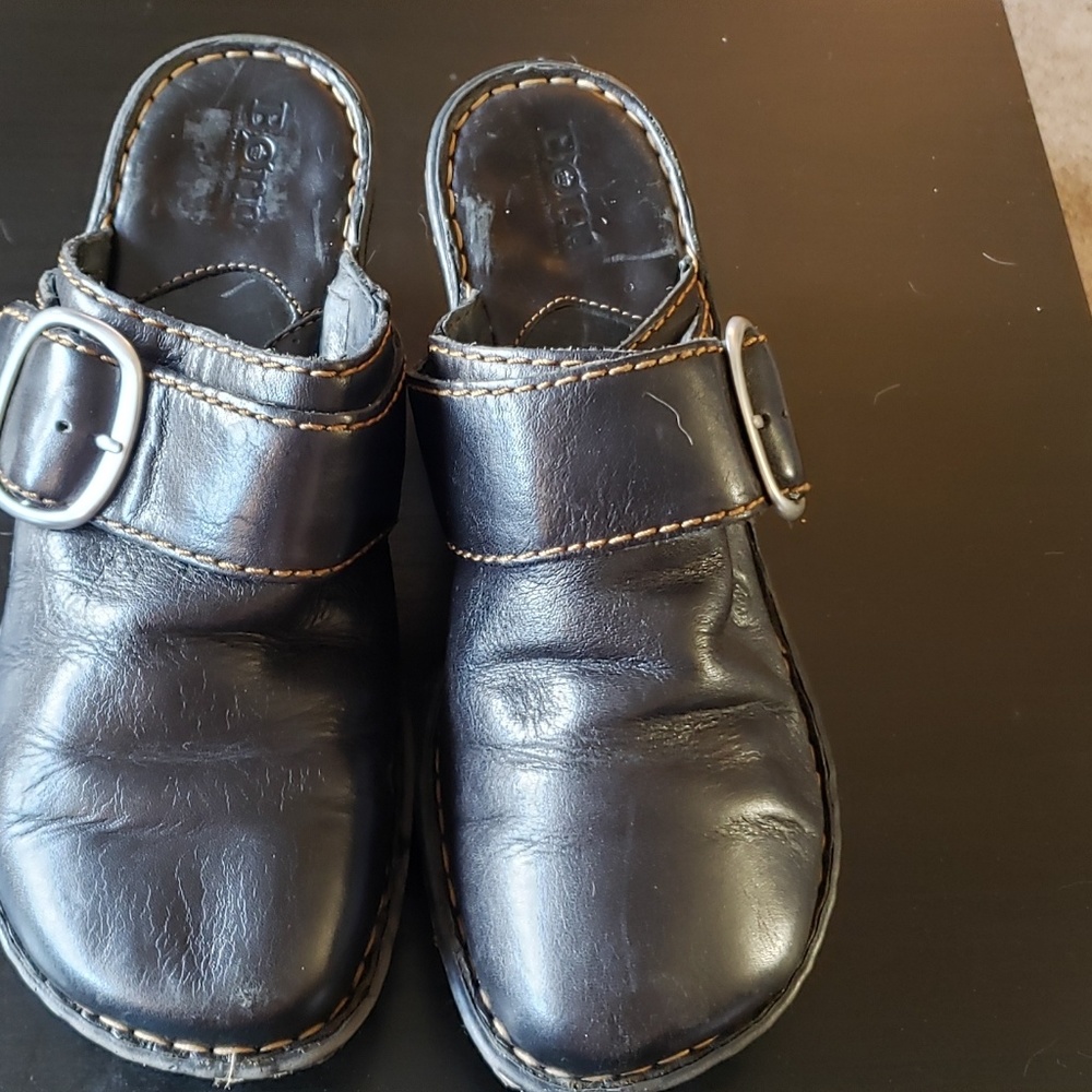 Born Leather Clogs - Picture 6 of 8